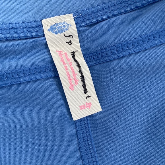 New FP Movement Blue High Rise Cutout Leggings XS - Picture 7 of 8